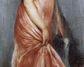 皮埃尔 卡列尔 贝劳斯 : Young Girl In A Pink Dress